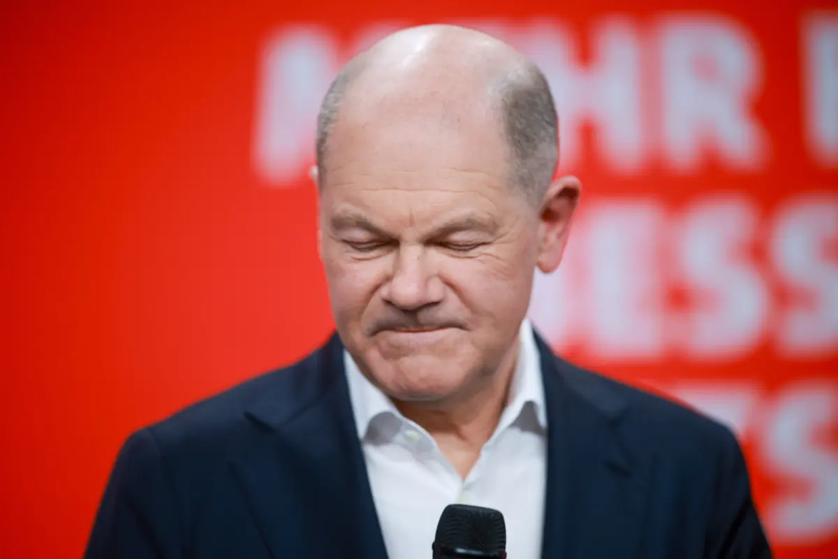 Imagem de contexto do artigo Olaf Scholz assume derrota histórica do SPD: "Resultado das eleições é mau"