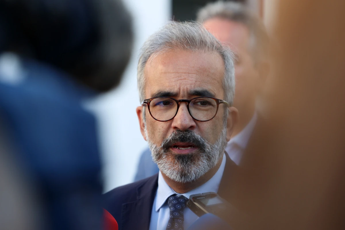 O ministro dos Negócios Estrangeiros, Paulo Rangel