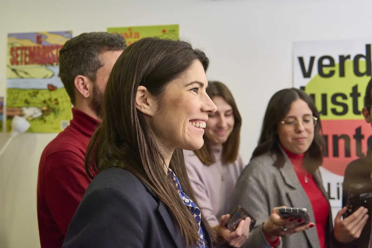 A coordenadora do BE, Mariana Mortágua
