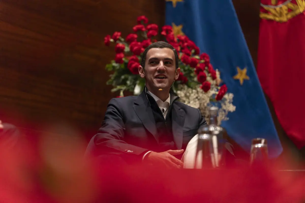 O cabeça de lista da AD às eleições europeias, Sebastião Bugalho