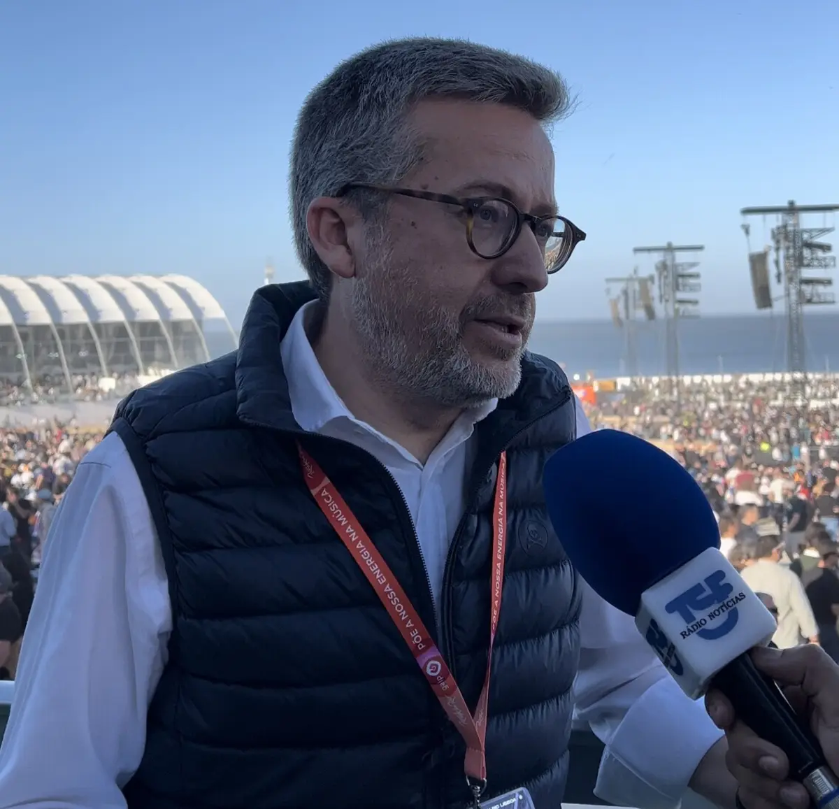 Imagem de contexto do artigo Rock in Rio. Moedas assume "alegria" e "risco político" em mudar festival para o Parque Tejo