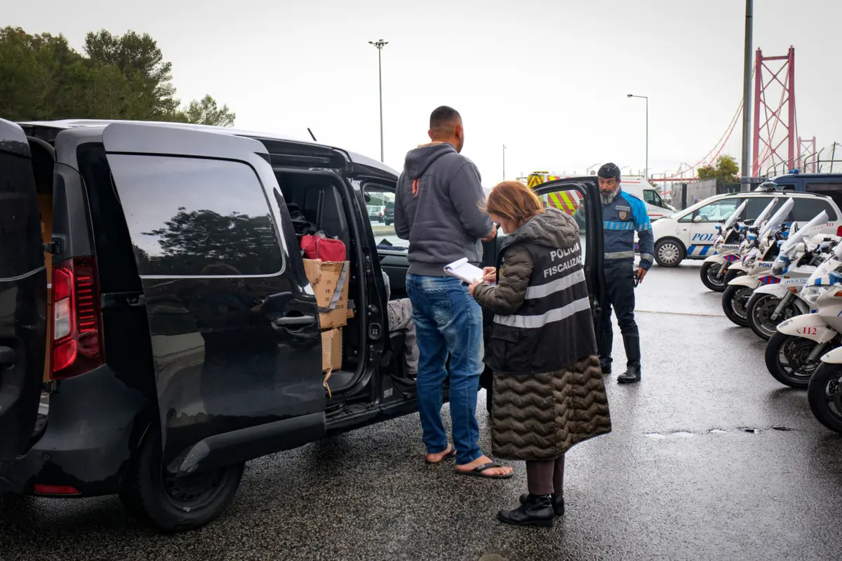 Imagem de contexto do artigo Mercadorias. Operação da ASAE fiscaliza 300 veículos em todo o país