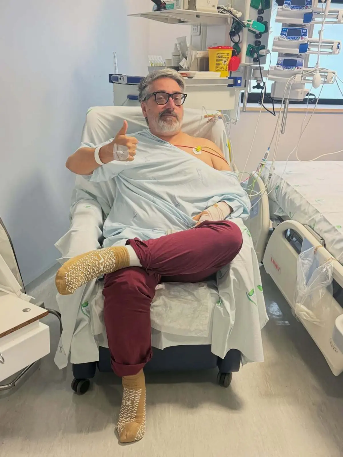 Imagem de contexto do artigo "Sair da cama e sentar-me num cadeirão." Nuno Markl partilha "macro-alegria" após AVC