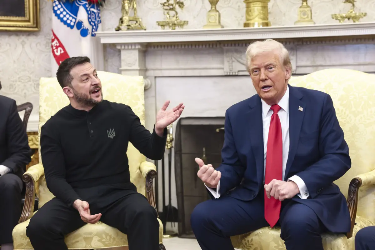 Imagem de contexto do artigo "Estamos prontos." Zelensky propõe conversações com Vladimir Putin e Donald Trump