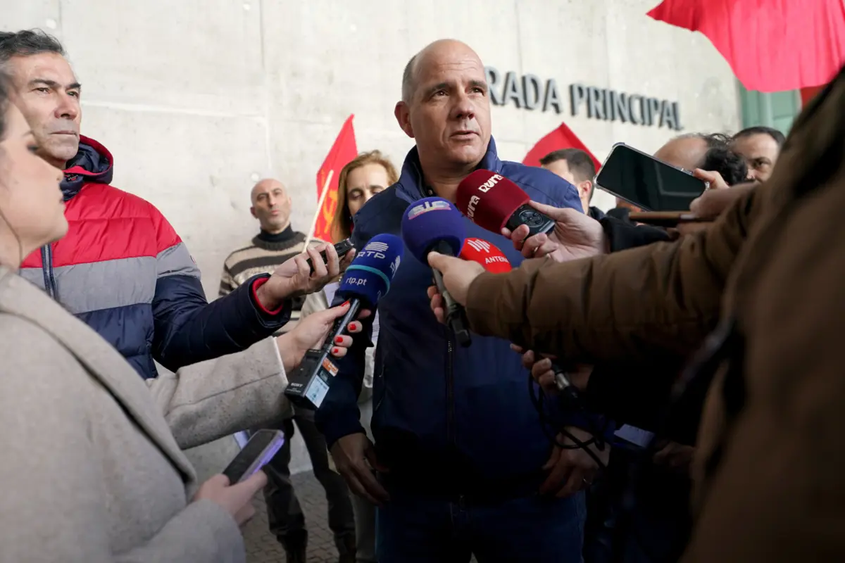 O secretário-geral do PCP, Paulo Raimundo