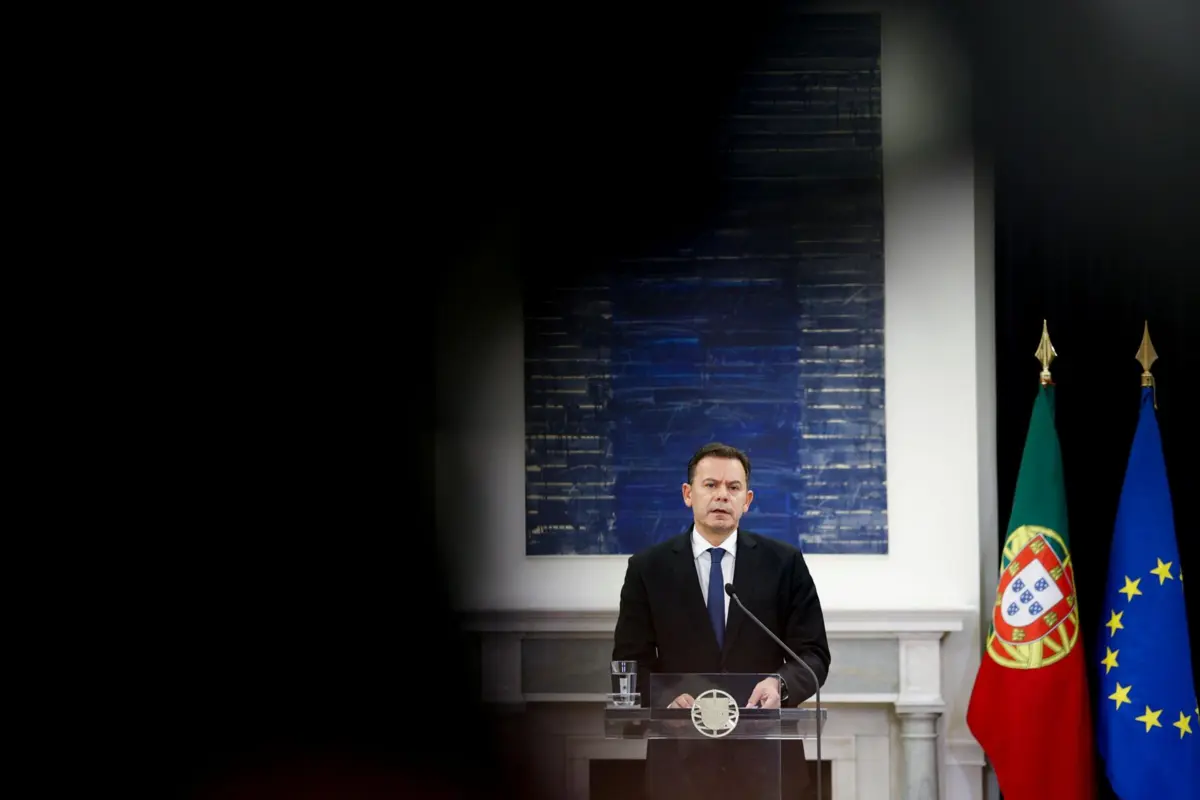 O primeiro-ministro, Luis Montenegro