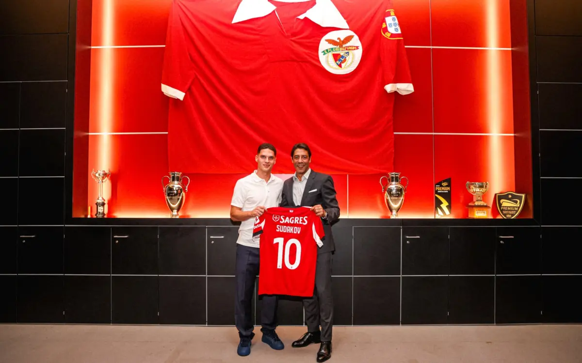 Imagem de contexto do artigo Benfica contrata Sudakov ao Shaktar Donetsk