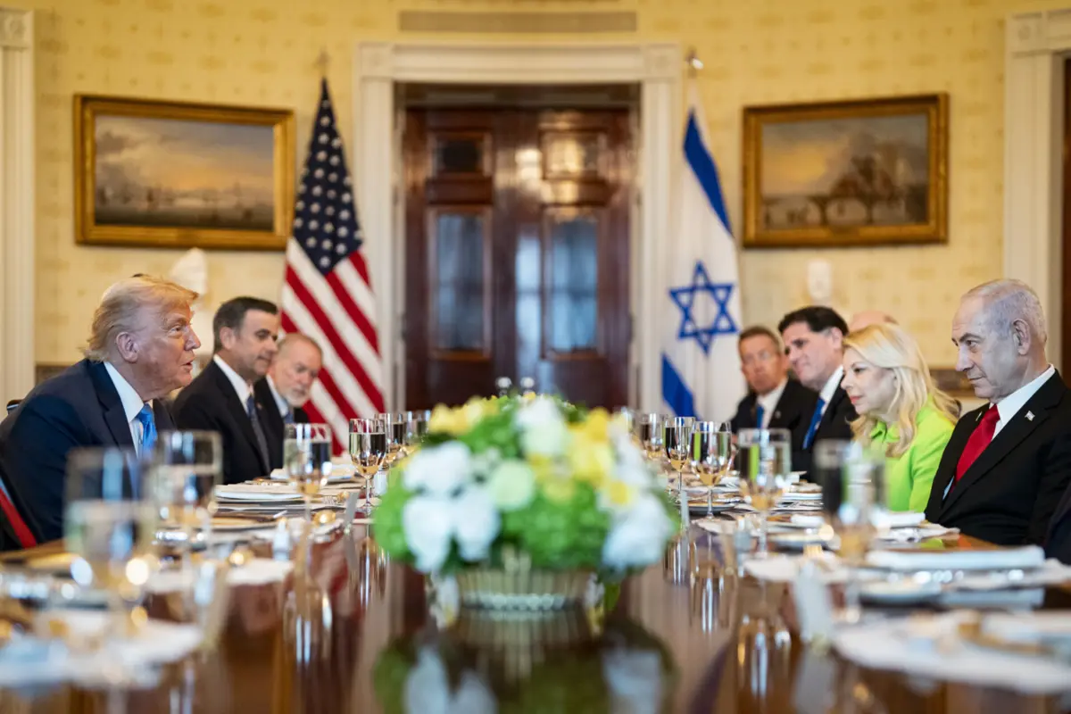 Imagem de contexto do artigo "Bem merecido." Netanyahu anuncia nomeação de Trump para o Prémio Nobel da Paz