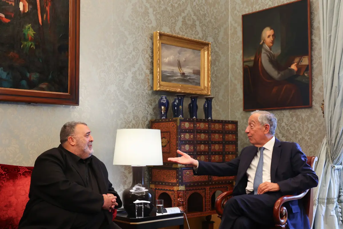 Marcelo Rebelo de Sousa recebe uma delegação da Iniciativa Liberal liderada por Nuno Morna,