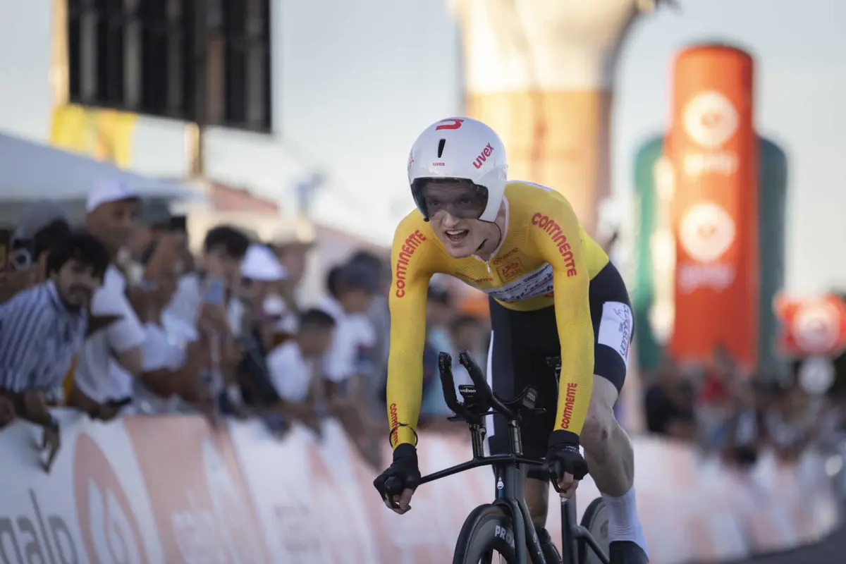 Imagem de contexto do artigo Colin Stüssi quer defender o título da Volta a Portugal: "Vou ter de elevar o meu nível para vencer de novo”