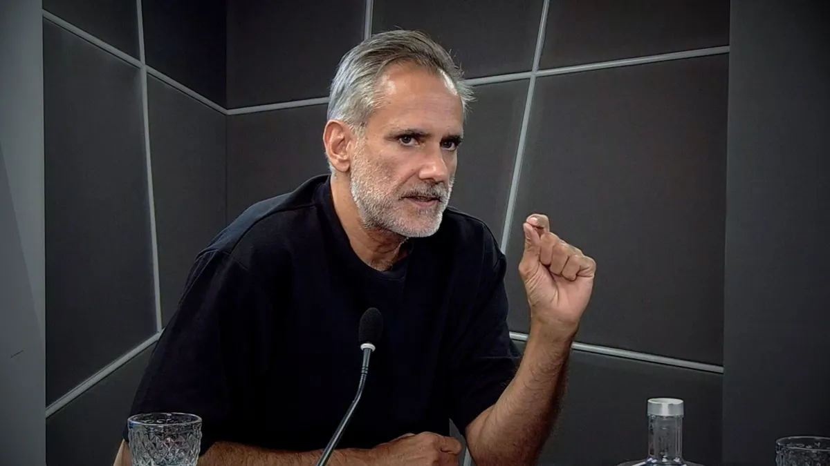 António de Castro Caeiro no programa "A Escuta do Mundo", da TSF