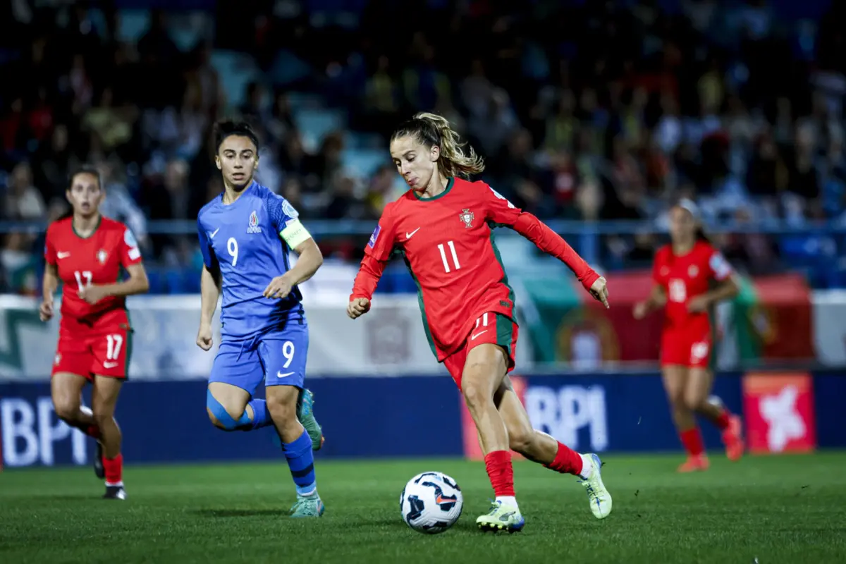Imagem de contexto do artigo Portugal avança no play-off e vai defrontar Chéquia na etapa final rumo ao Euro feminino