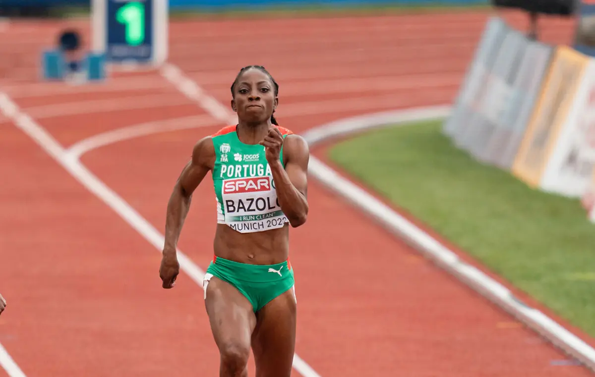 Imagem de contexto do artigo Lorène Bazolo apurada para as semifinais dos 200 metros dos Europeus de atletismo