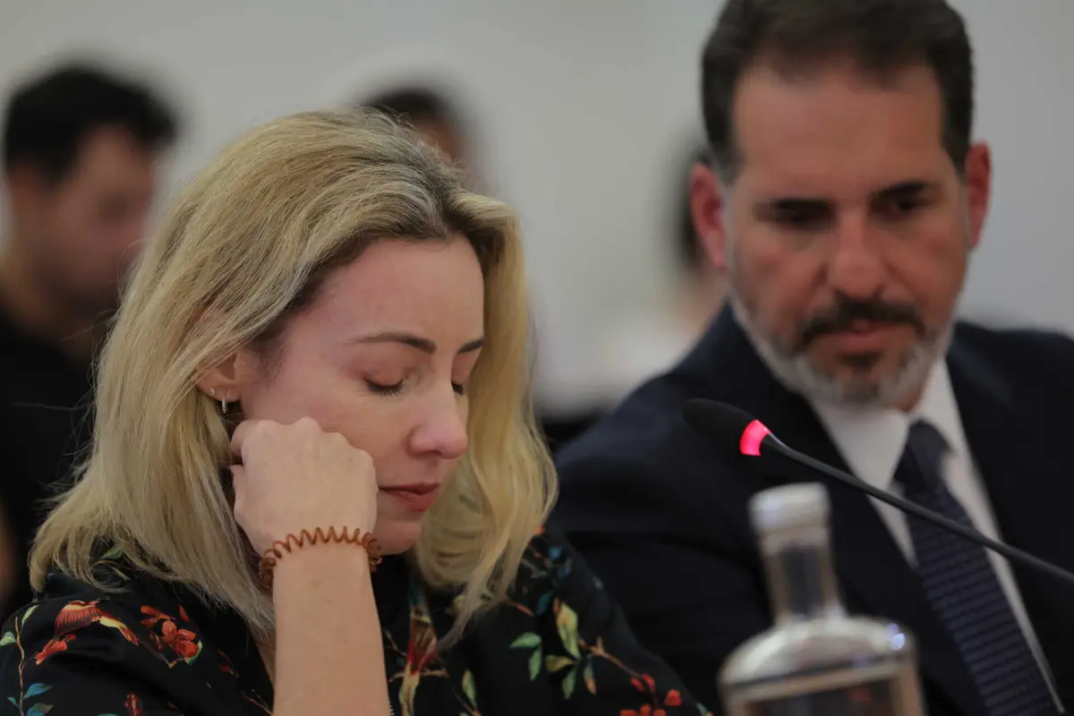 Daniela Martins está a ser ouvida comissão parlamentar de inquérito ao caso do acesso das suas filhas ao medicamento Zolgensma, no Hospital de Santa Maria, em Lisboa