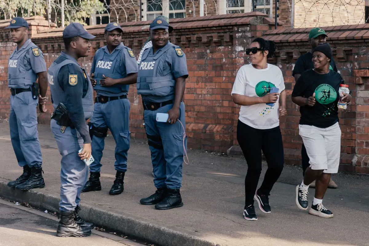 A província sul-africana de Gauteng tem sido epicentro da violenta criminalidade