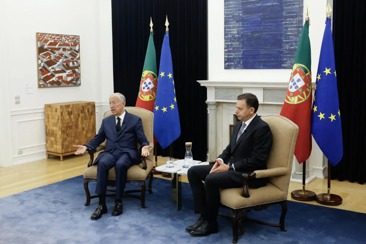 Imagem de contexto do artigo "Fomos felizes e sabíamos." Relação de Marcelo com Montenegro foi diferente da que teve com Costa