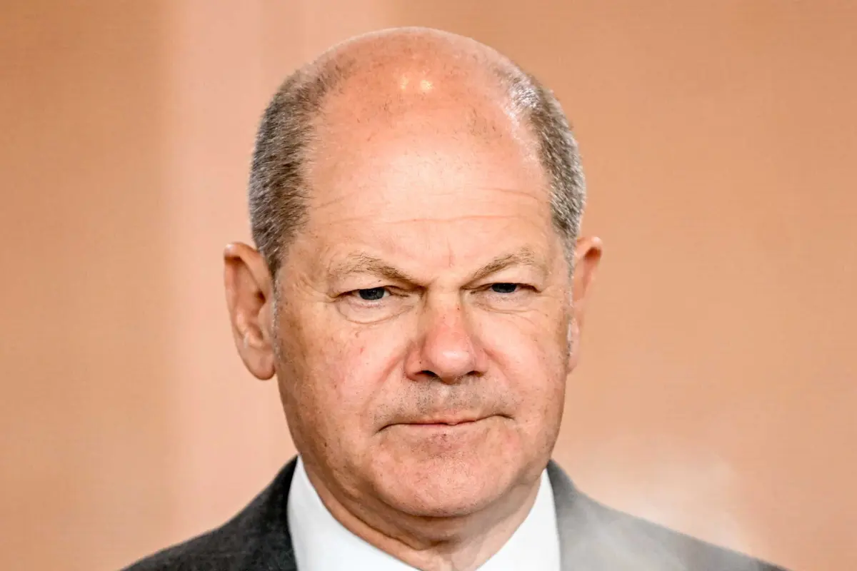 O chanceler alemão, Olaf Scholz