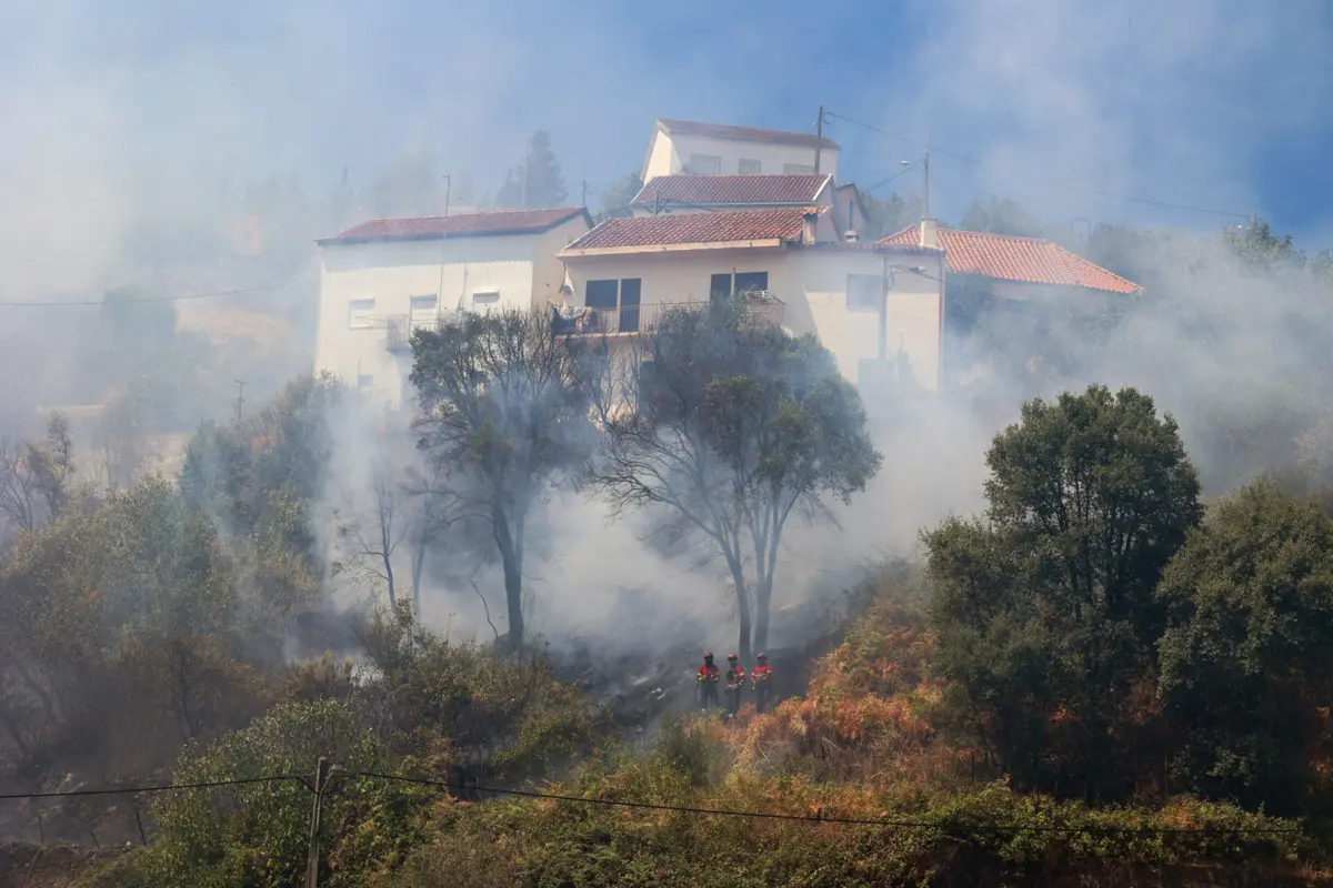Imagem de contexto do artigo "Uma autêntica barbaridade." Área ardida no Fundão ultrapassa os dez mil hectares