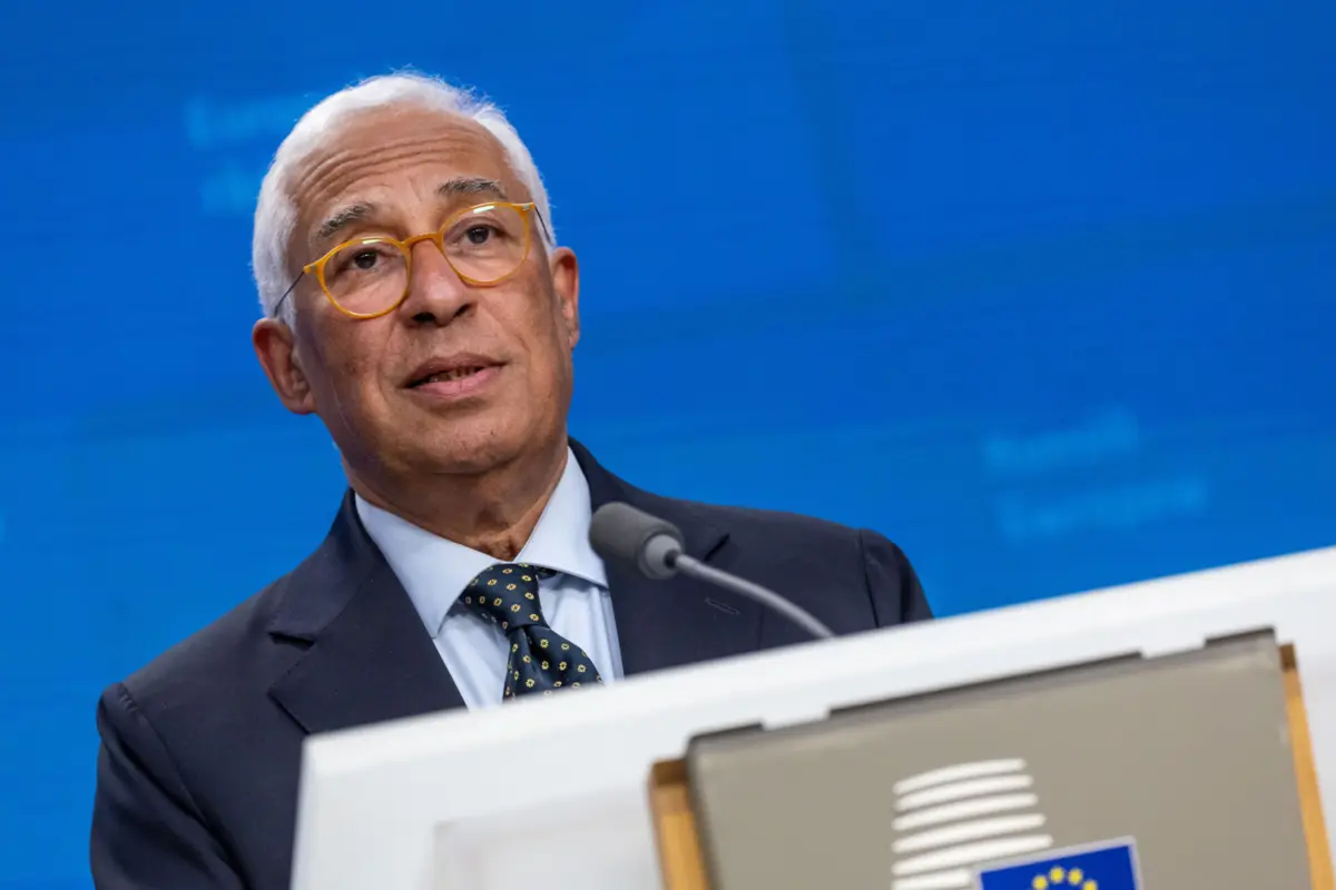 António Costa, presidente do Conselho Europeu e antigo primeiro-ministro