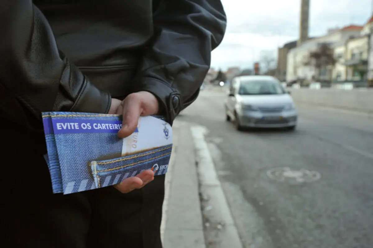 Imagem de contexto do artigo PSP deteve e identificou 693 alegados carteiristas nos últimos dois anos