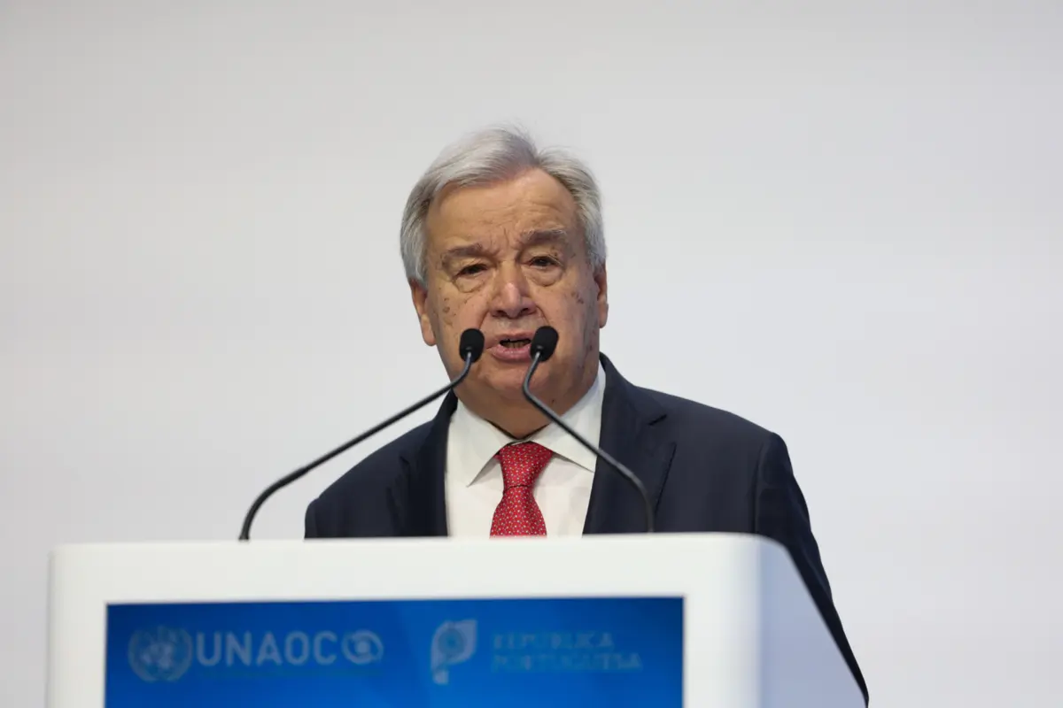O secretário-geral da ONU, António Guterres