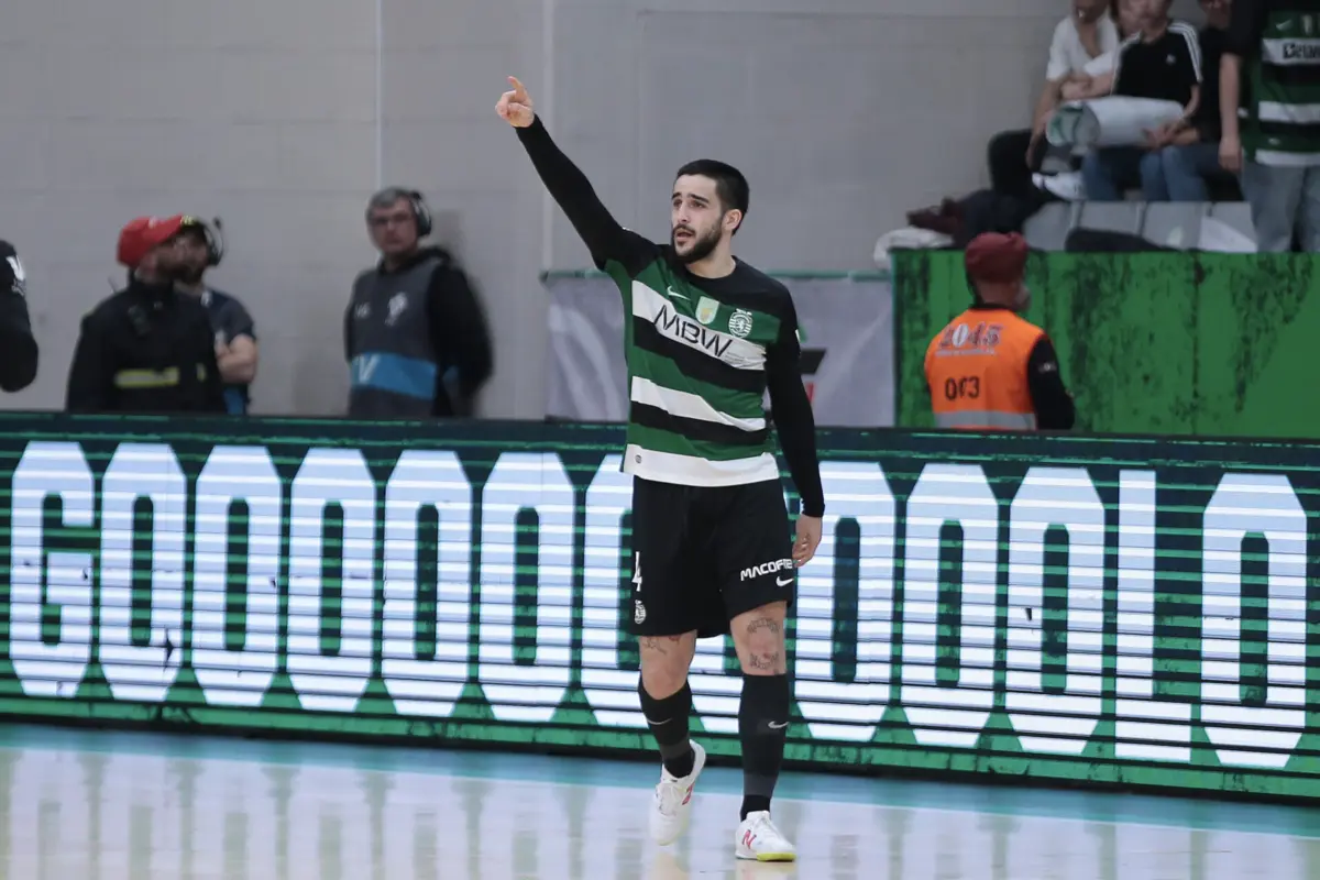 Imagem de contexto do artigo Sporting pela 15.ª vez seguida na final da Liga de futsal