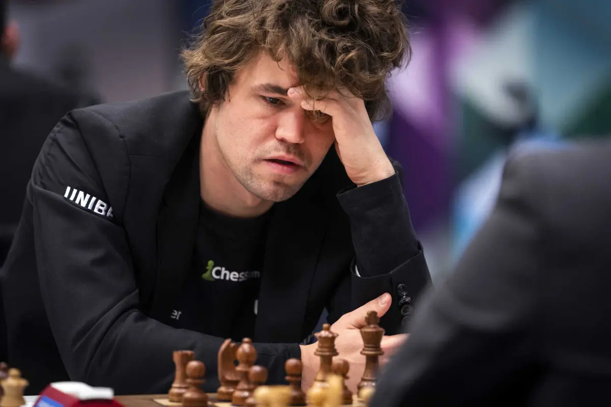 O xadrezista norueguês Magnus Carlsen