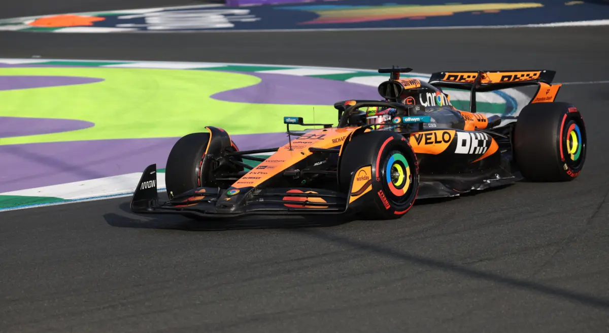 Imagem de contexto do artigo Oscar Piastri vence GP da Arábia Saudita e sobe à liderança na Fórmula 1
