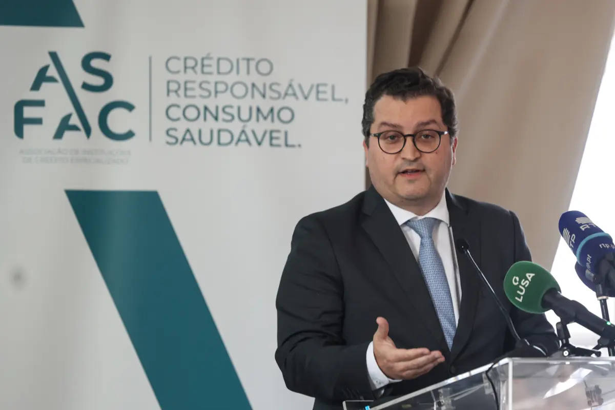 O ministro das Finanças, Joaquim Miranda Sarmento