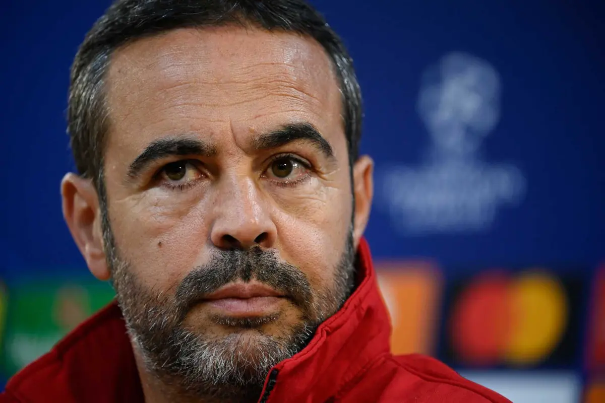 O treinador do SC Braga