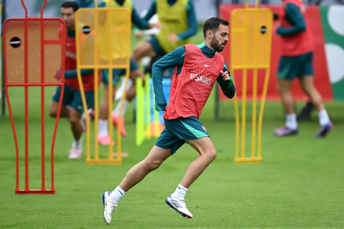 Imagem de contexto do artigo Bernardo Silva diz que Portugal está em "ótima posição" para lutar pelo título
