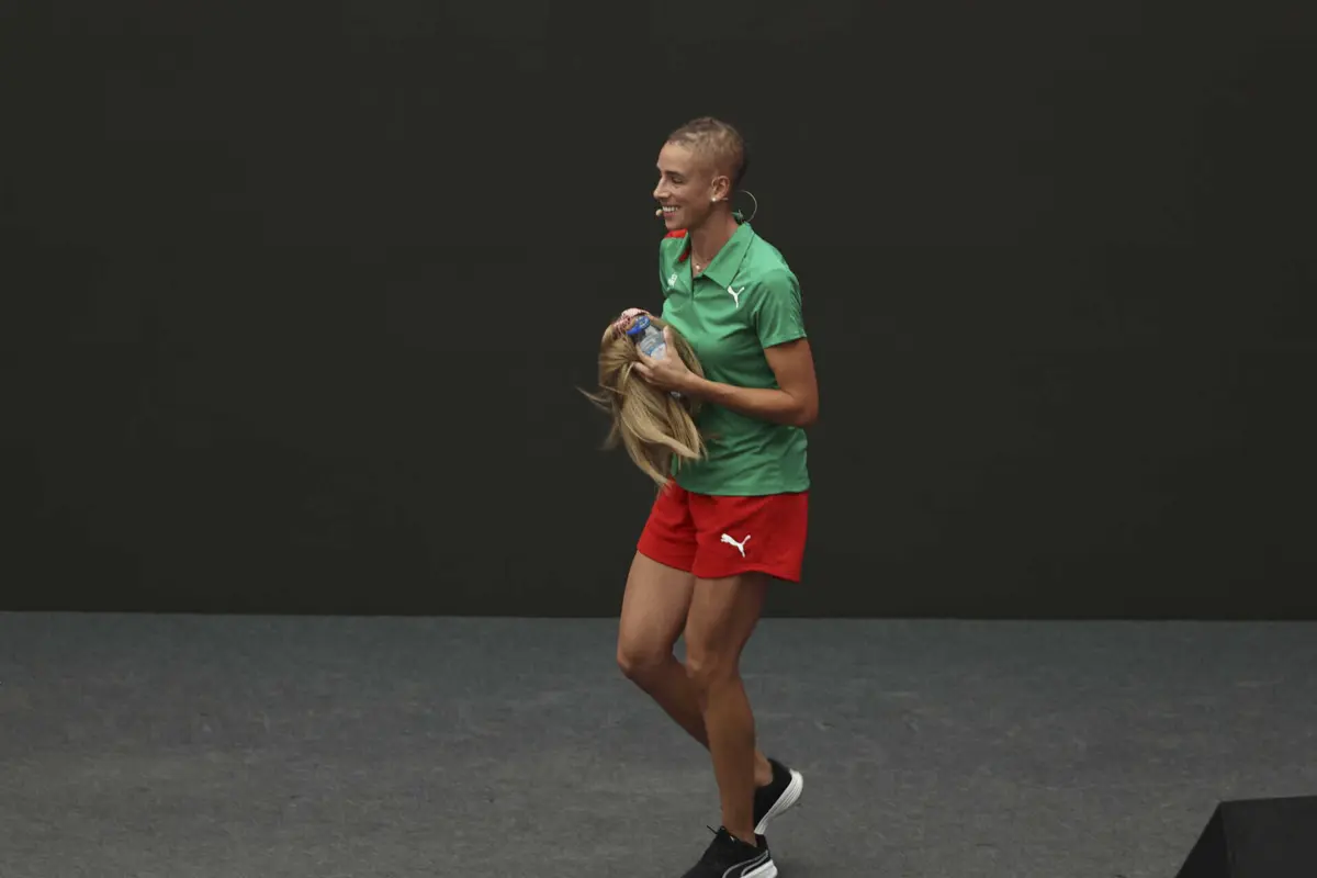 A portuguesa Carolina Duarte