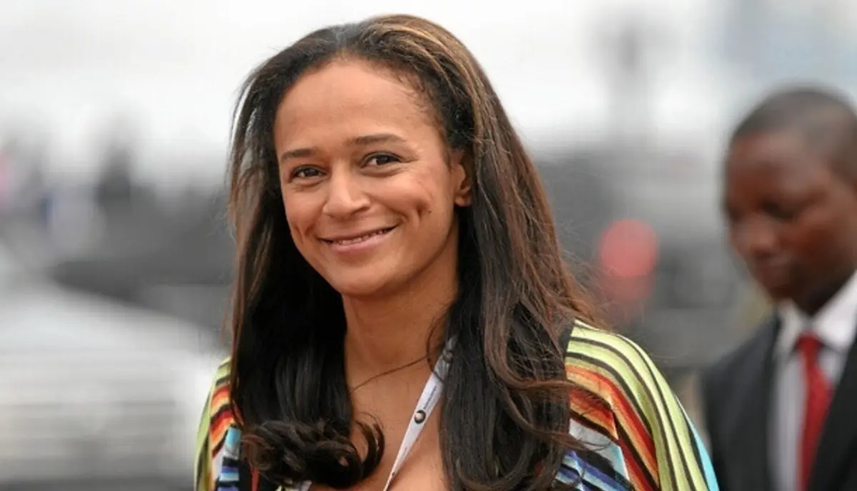 A empresária Isabel dos Santos