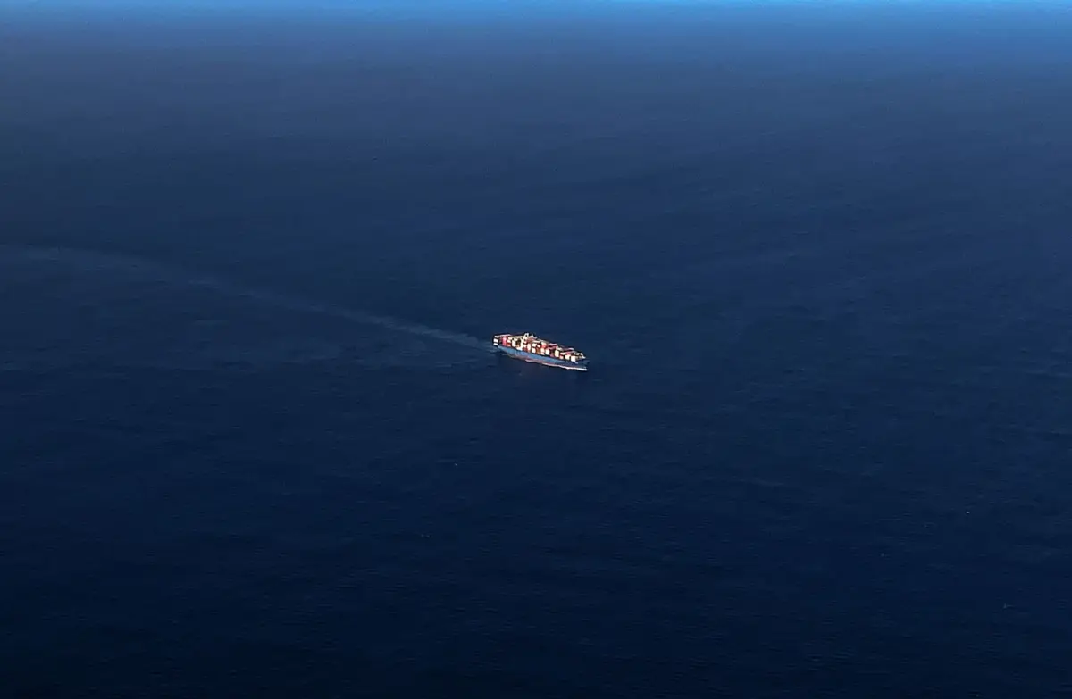 Imagem de contexto do artigo Navio britânico danificado por drone ao largo do Iémen