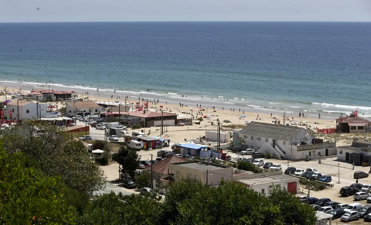 A praia da Fonte da Telha