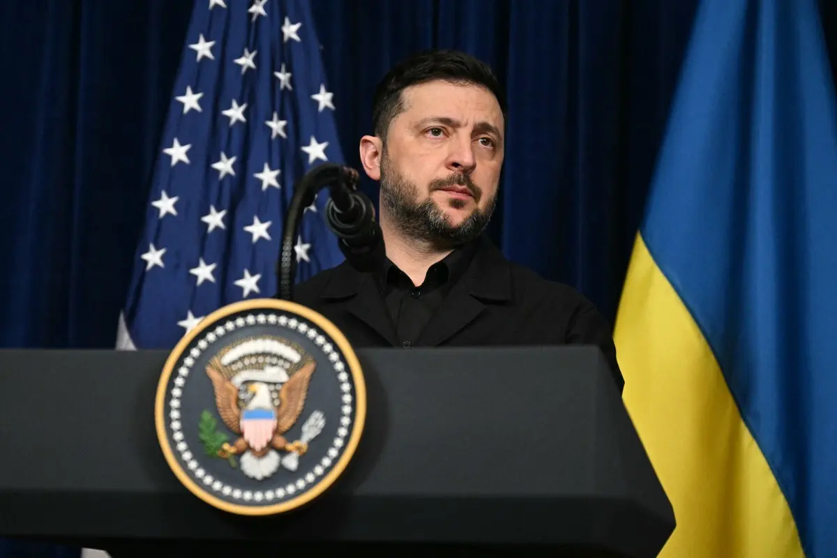 Imagem de contexto do artigo Zelensky diz que "basta um cessar-fogo" para haver eleições na Ucrânia