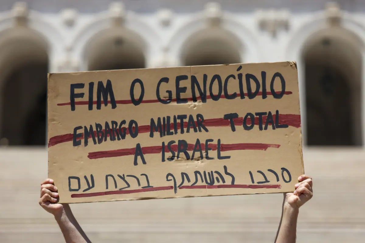 Imagem de contexto do artigo Câmara de Faro partilha dados pessoais de organizadores de manifestação pró-Palestina
