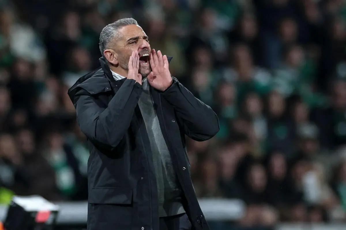 Rui Borges, treinador do Sporting