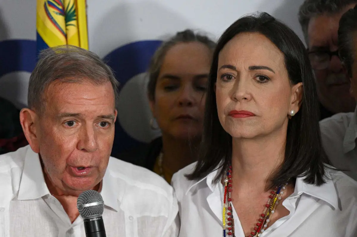Edmundo González e Maria Corina Machado
