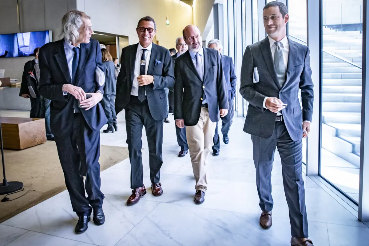 Os ex-administradores da EDP António Mexia e João Manso Neto