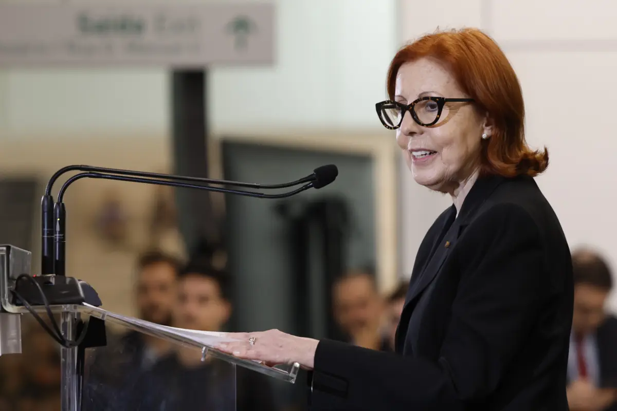 A ministra do Ambiente e Energia, Maria Graça Carvalho