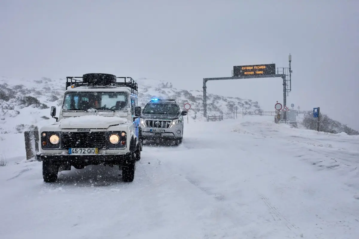 Neve na Serra da Estrela