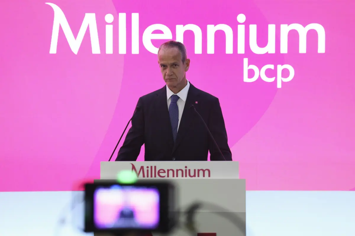 Imagem de contexto do artigo Lucro do Millennium BCP subiu 3,5% no primeiro semestre para 502,3 milhões de euros
