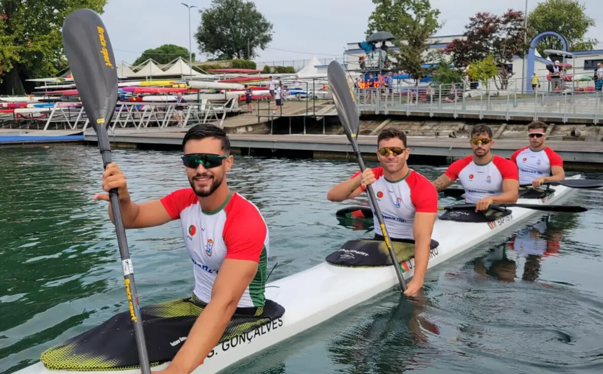 Imagem de contexto do artigo Mundiais de Canoagem: medalha de ouro para Portugal em K4 500 metros