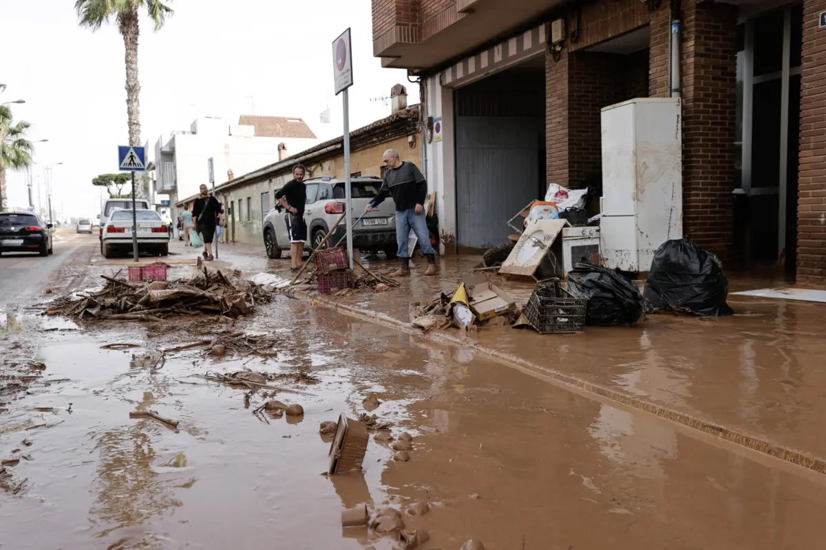 A precipitação na região de Valência foi a mais elevada em 24 horas desde 11 de setembro de 1966