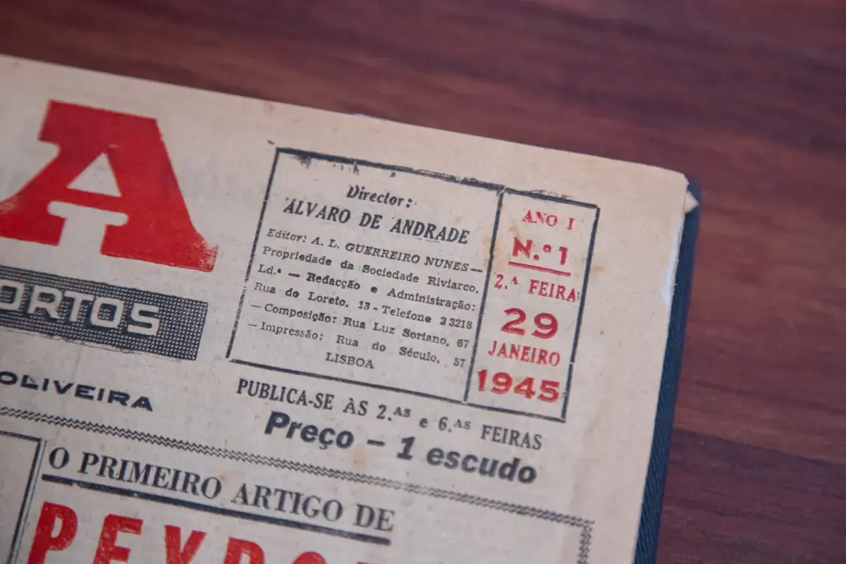 Imagem de contexto do artigo Arquivo do jornal A Bola classificado como bem de "interesse público"