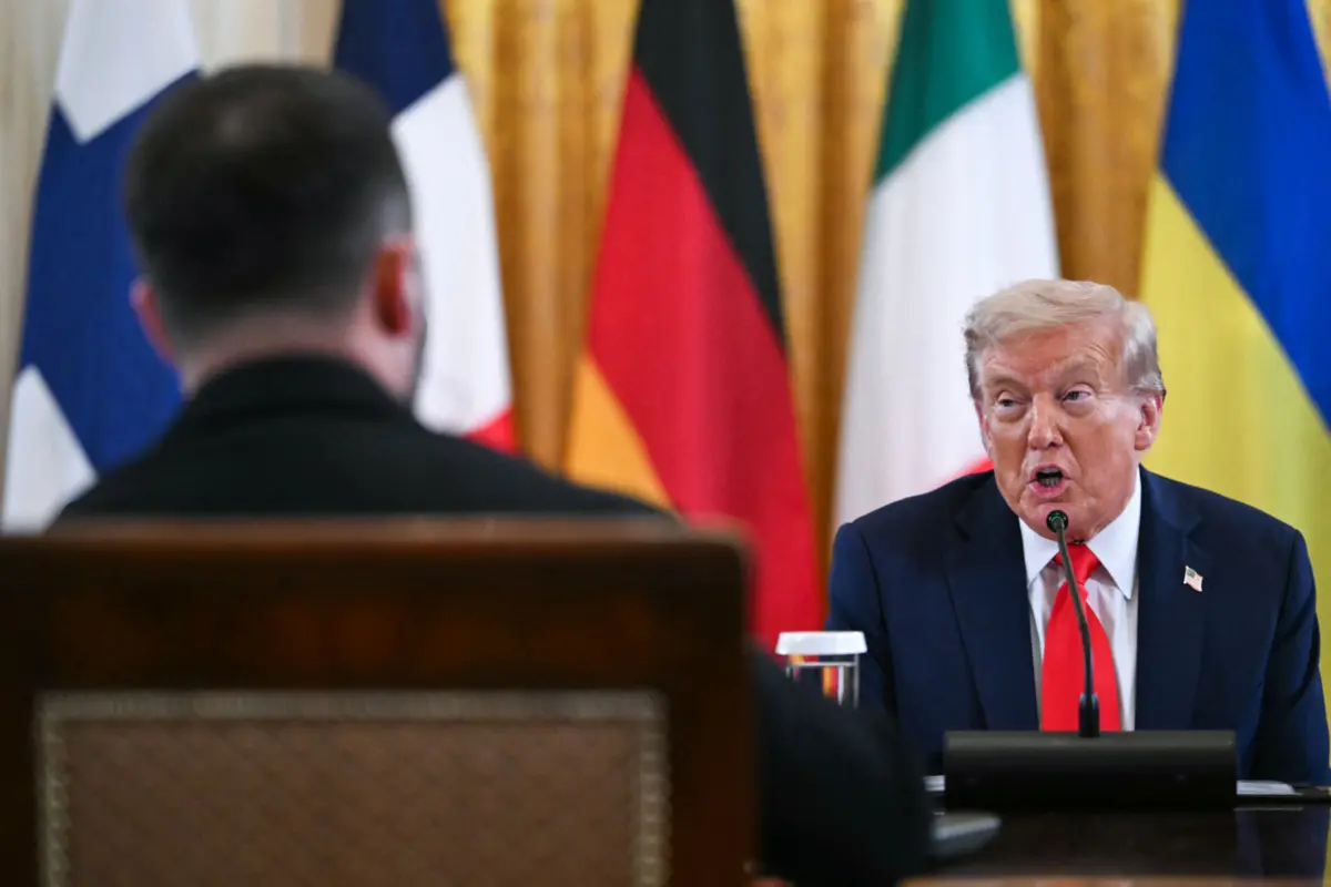 Imagem de contexto do artigo Trump interrompeu encontro com líderes europeus para falar com Putin