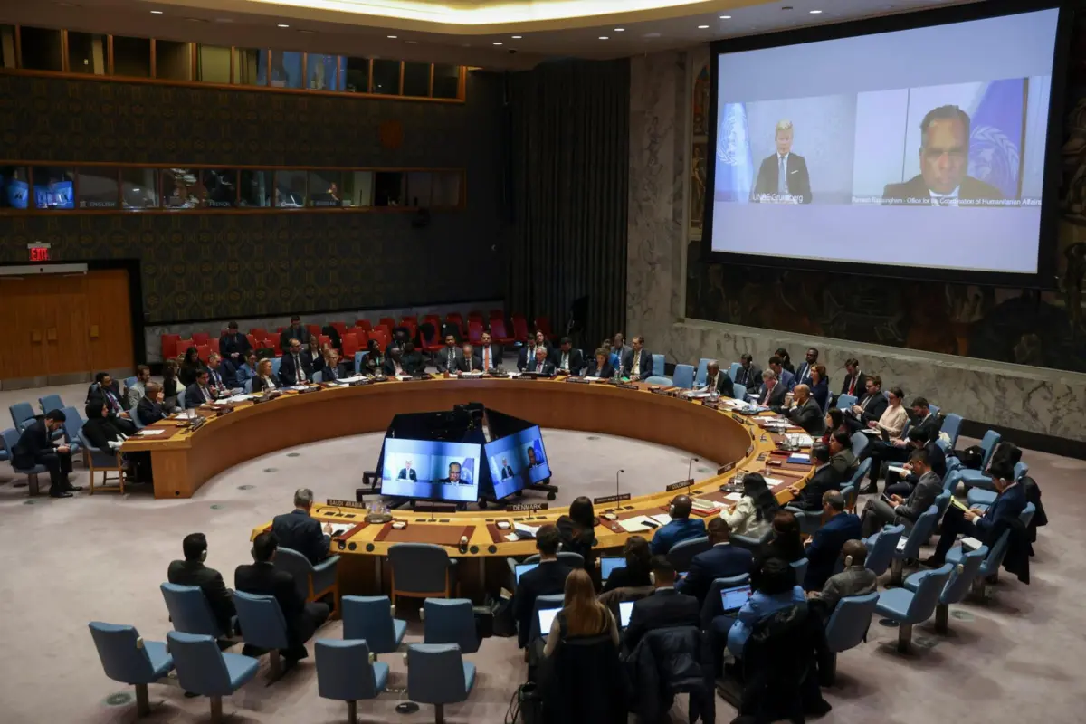 Imagem de contexto do artigo Conselho de Segurança da ONU reúne-se esta quinta-feira sobre situação no Irão