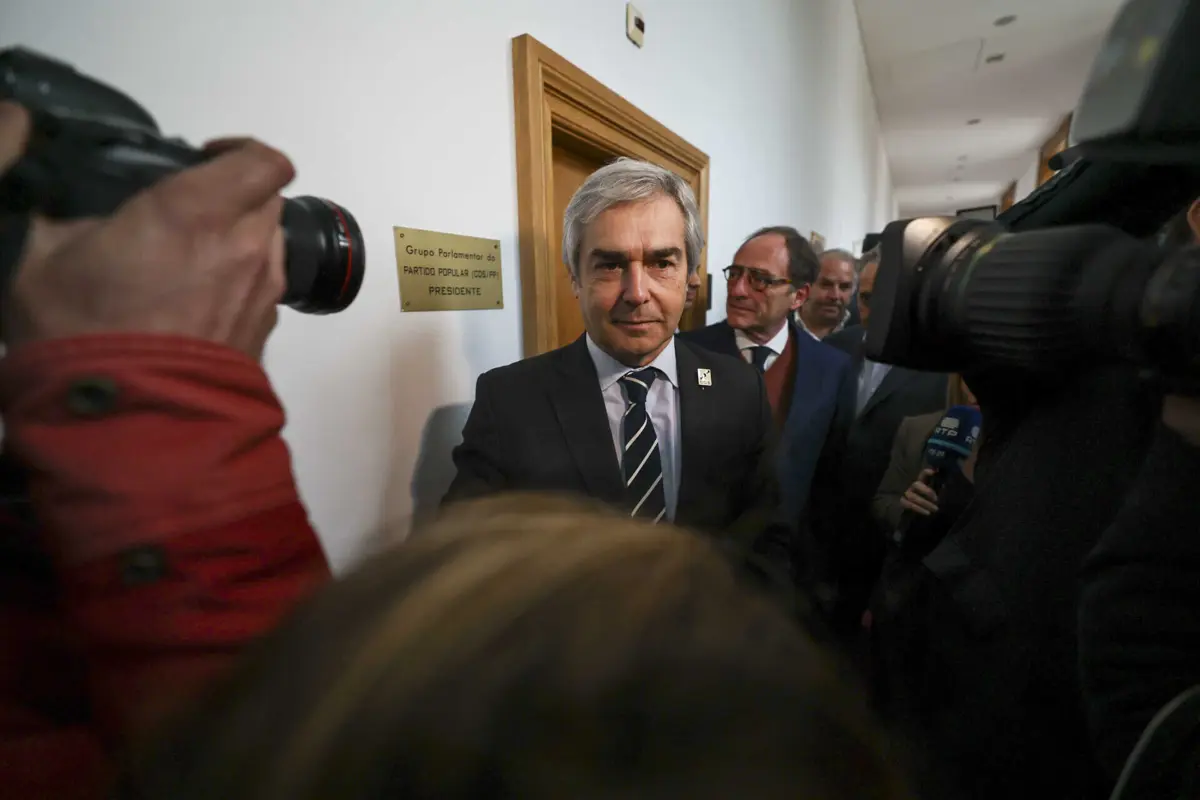 O ministro da Defesa, Nuno Melo