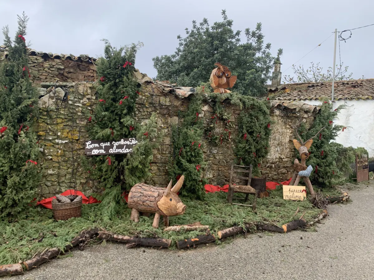 Imagem de contexto do artigo Reportagem TSF. No coração da Serra do Caldeirão há uma aldeia Natal